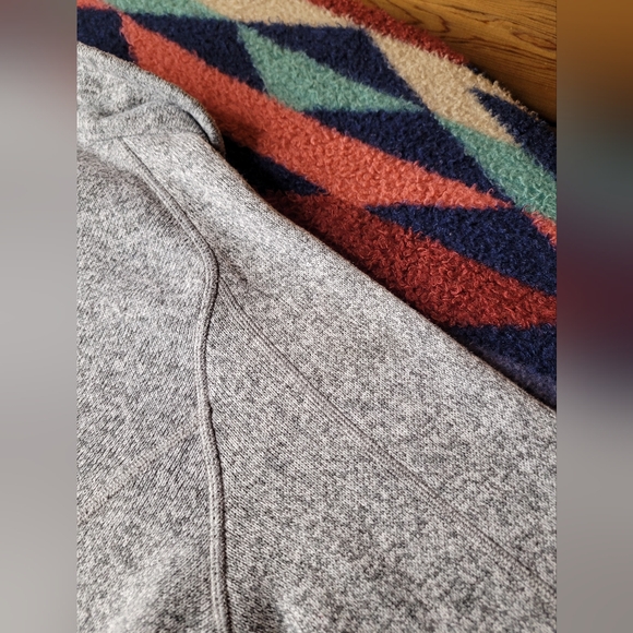 Patagonia Better Sweater Womens Small Heather Gray 1/4 Zip Fleece *Read* - Picture 6 of 9